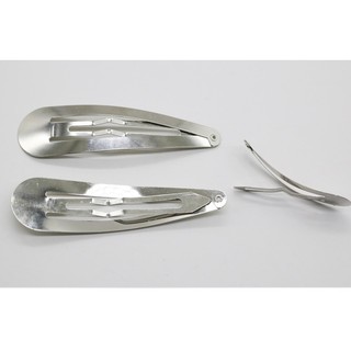 Phôi kẹp tóc giọt nước handmade (10 cái)
