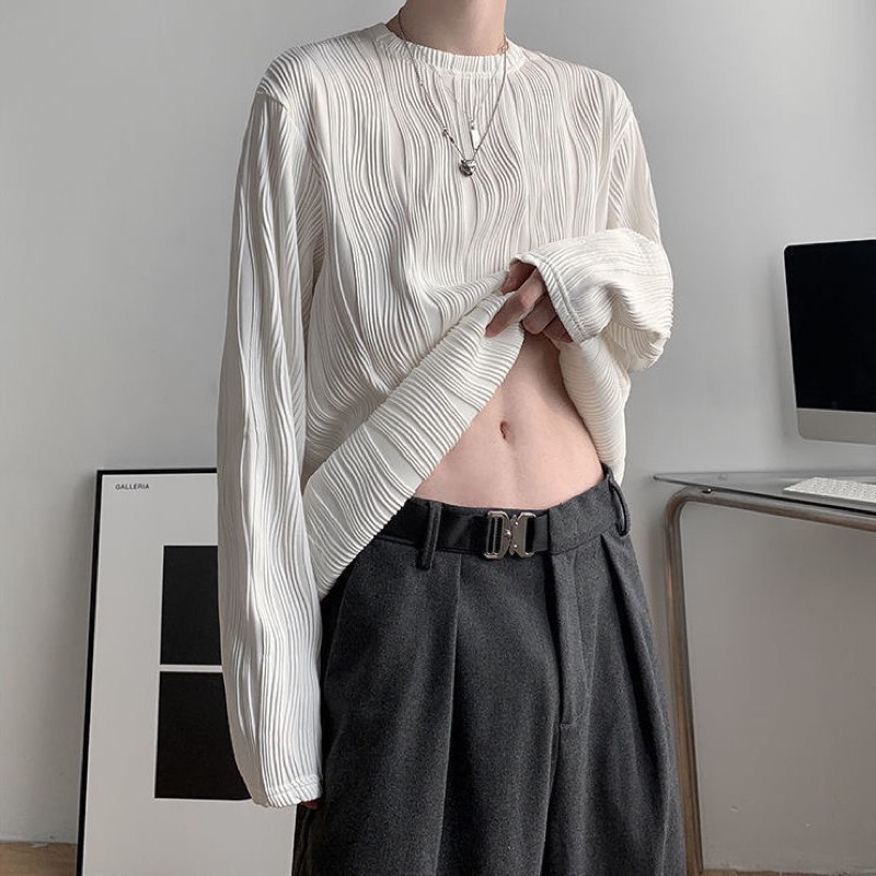 Áo nỉ thu đông nam unisex AN09 chất thun tàu vân nổi