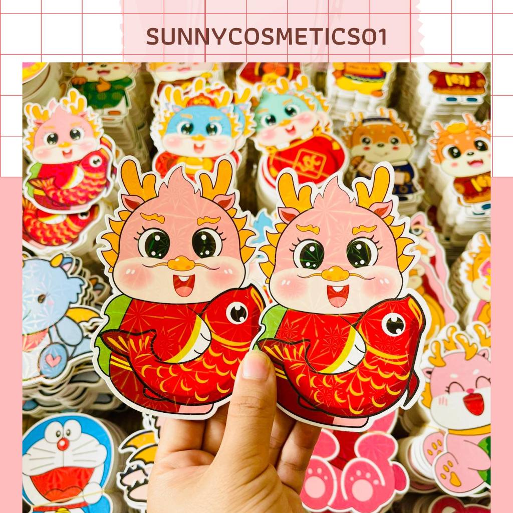 Xấp 10 bao lì xì chibi siêu hot 2024