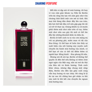💥Sharingperfume - Nước hoa Serge Lutens Berlin Edp