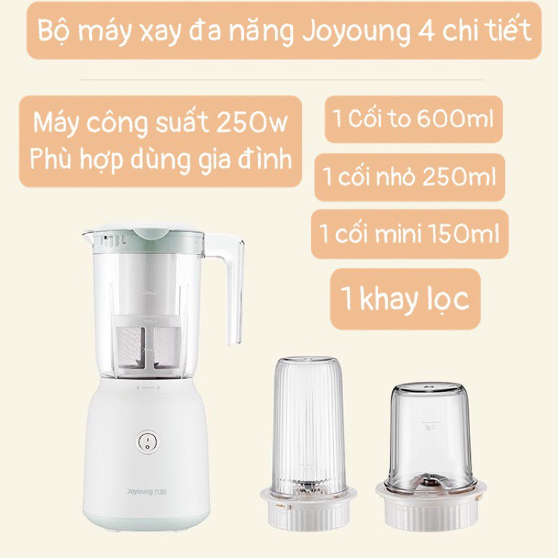 Máy Xay Đa năng Joyoung - 3 cối
