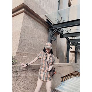 Áo sơ mi kẻ bb xinh xắn màu sáng