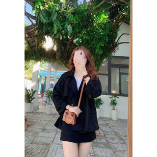 áo khoác vest vintage phong cách hàn quốc
