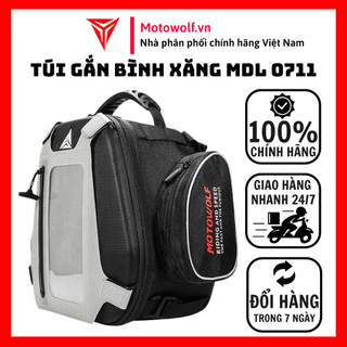 Túi gắn bình xăng motowolf mdl 0711 đen - motowolf việt nam chính hãng