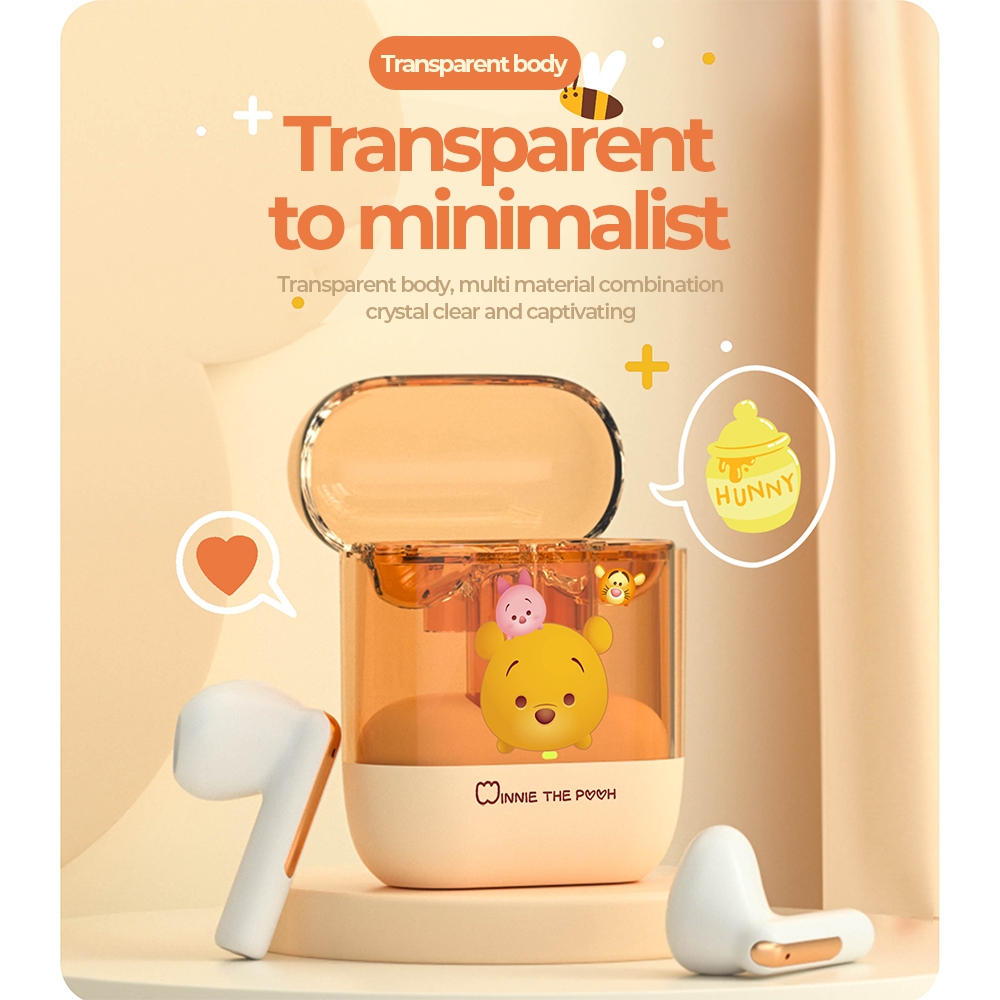 NAGFAK Disney TZW1 Tai Nghe Không Dây  Bluetooth 5.3 TWS âm nhạc HIFI có micrô Giảm tiếng ồn Tai Nghe