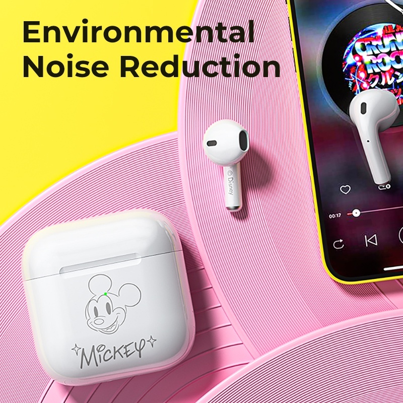 Disney Pro4 Tai Nghe Không Dây Bluetooth 5.3 TWS PRO4 Mini Tai Nghe âm nhạc HIFI có micrô FX-951B
