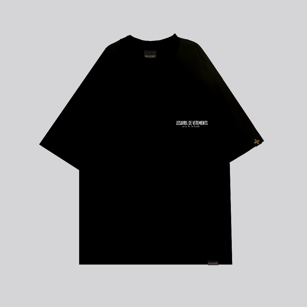 Áo thun Lesavril de Vetements SDLB - Black