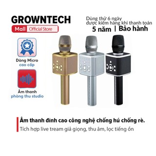 Micro Karaoke Bluetooth cầm tay GrownTech YS-97 cao cấp