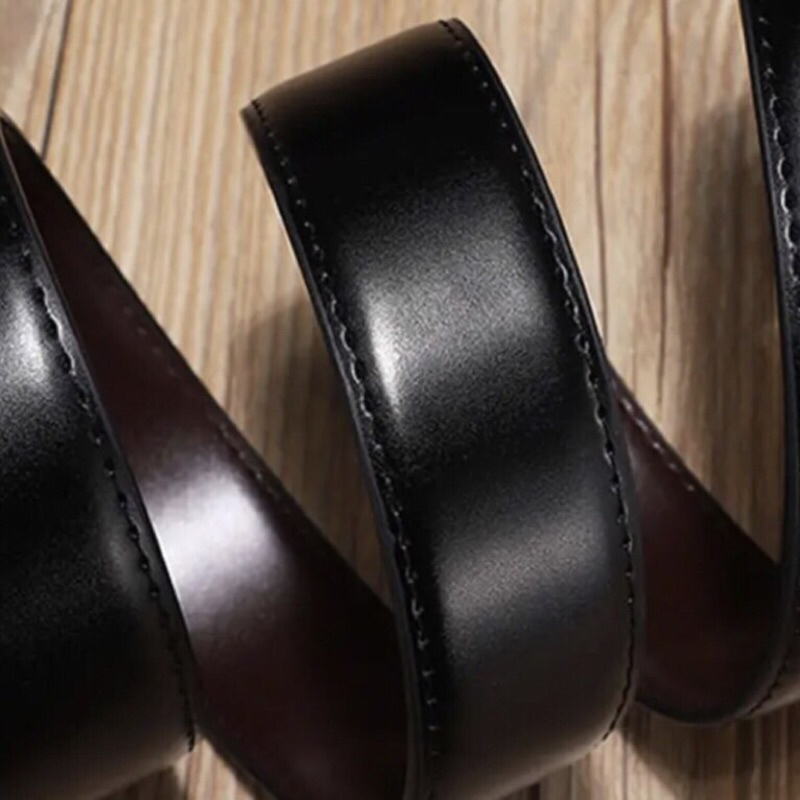 Dây Nịt Nam Hàng Hiệu Cao Cấp-Dây Da Thay Thế Thắt lưng nam da bò ý 2 mặt da 2 trọng 1 đẳng cấp dùng cho Mặt Khóa Kim