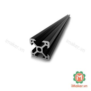Nhôm định hình 2020 v-slot đen