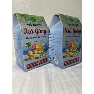 Trà gừng túi lọc Bảo Khang ( Hộp 40 túi lọc )