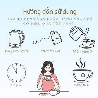 Trà gừng túi lọc Bảo Khang ( Hộp 40 túi lọc )