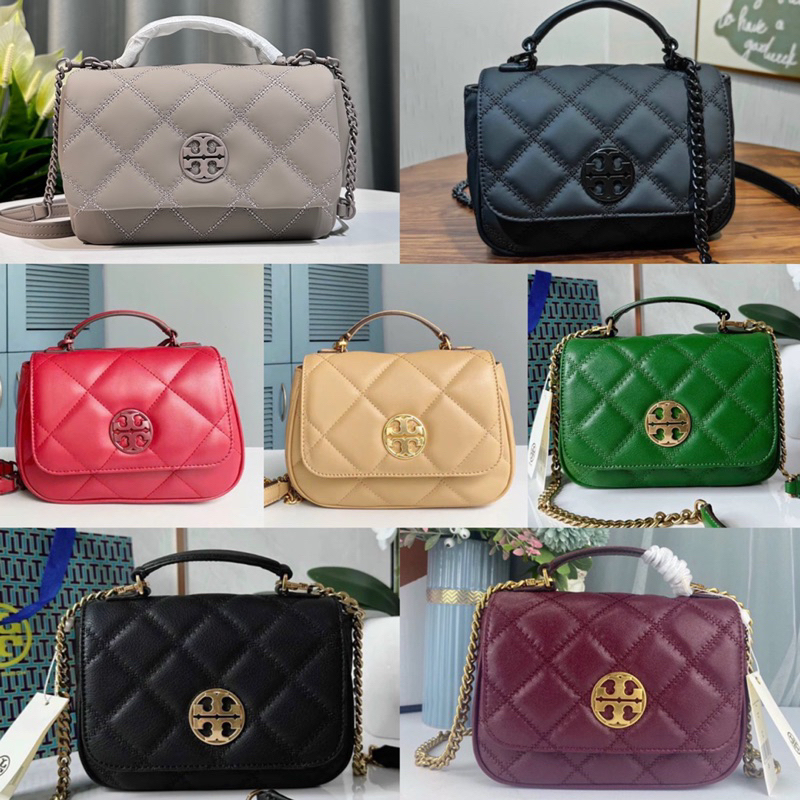 Túi Burch Willa Mini Top Handle 21 dư xịn