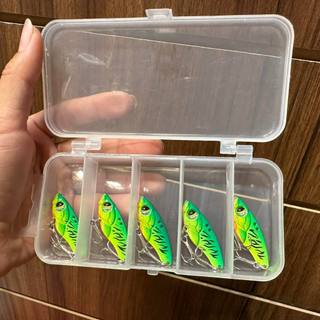 combo (5 in 1) mồi câu cá chuyên lure Cá sắt.
