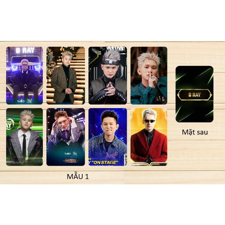 Sét 8 card bo góc B RAY RÁP VIỆT in 2 mặt