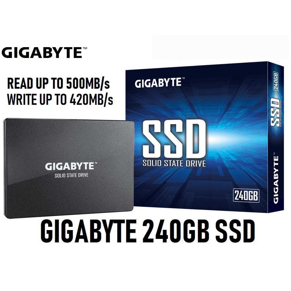 Ổ cứng SSD 240GB Gigabyte Hikvision bảo hành 3 năm - VP MAX