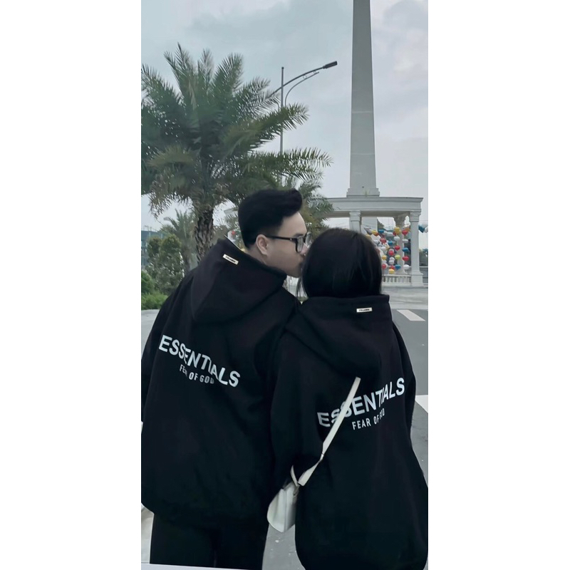 Hoodie Ess Nỉ Bông Cotton Dày Dặn Full Tag