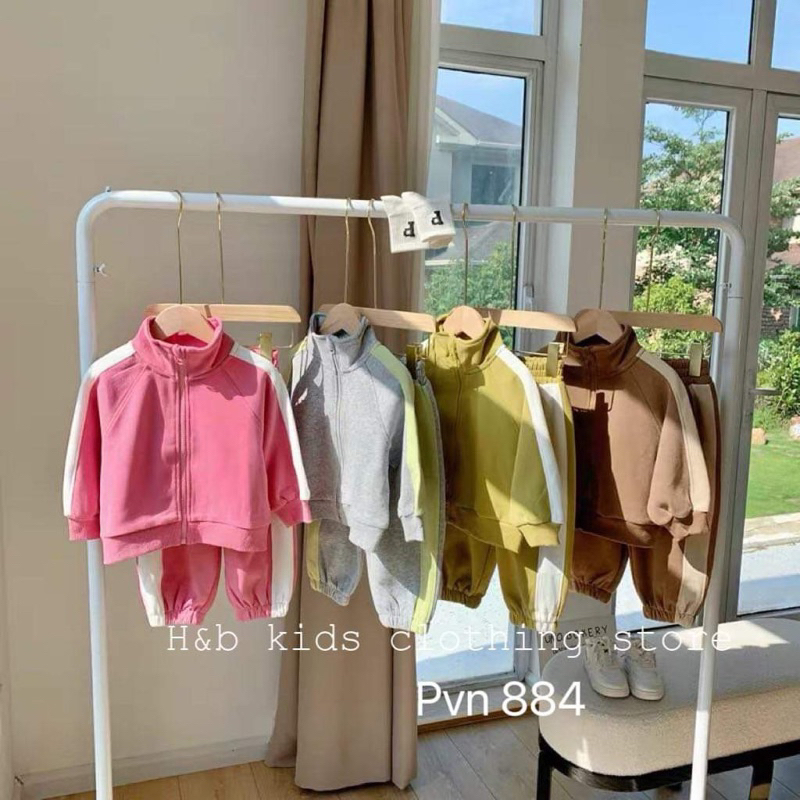 Set da cá chéo xịn phối khoá kéo rất tiện cho bé