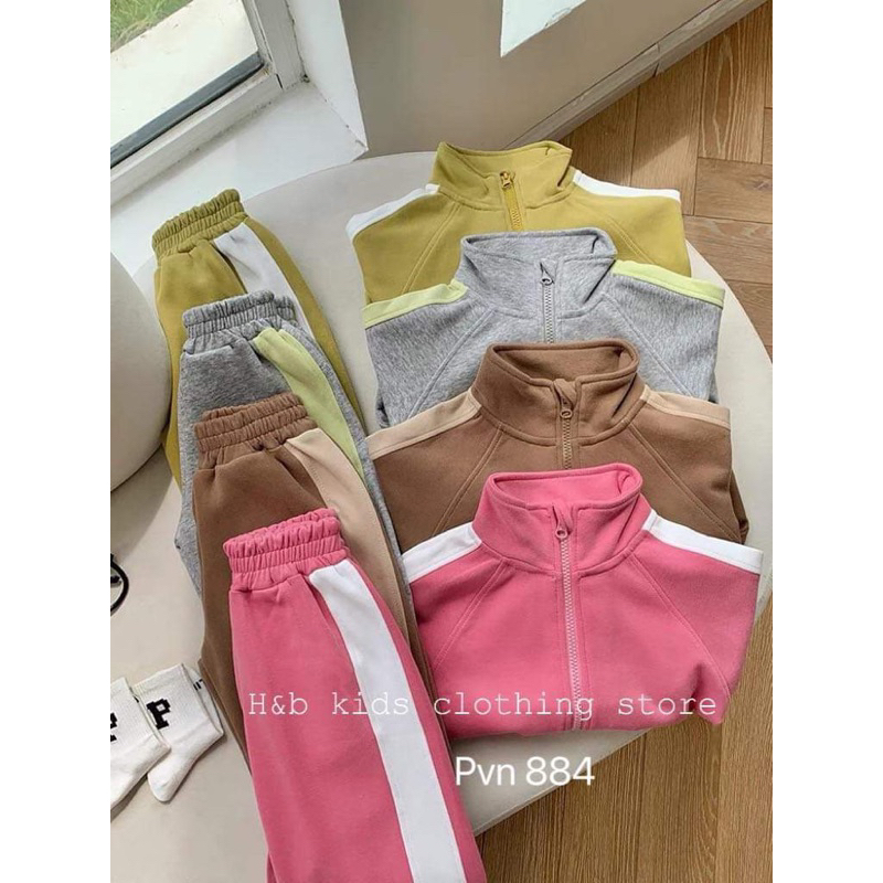 Set da cá chéo xịn phối khoá kéo rất tiện cho bé