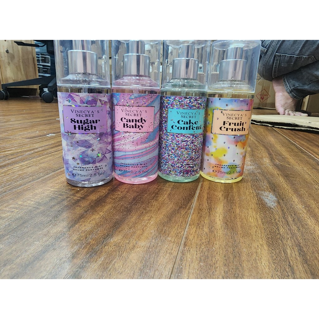 Xịt thơm body mist 75ml Hàng Nội Địa trung