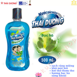 Nước Súc Miệng Thái Dương Chai 500ml Sao Thái Dương