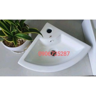 Lavabo góc siêu nhỏ,lavabo mini,Chậu Góc siêu nhỏ, chậu góc y tế cho không gian phòng tắm chật hẹp