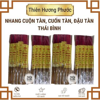 Hương bài cuốn tàn Thái Bình 10 thẻ  có 220 cây