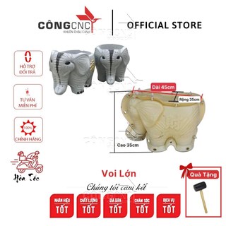 Khuôn đúc chậu ABS, Khuôn Con Voi Lớn 45 - VL45