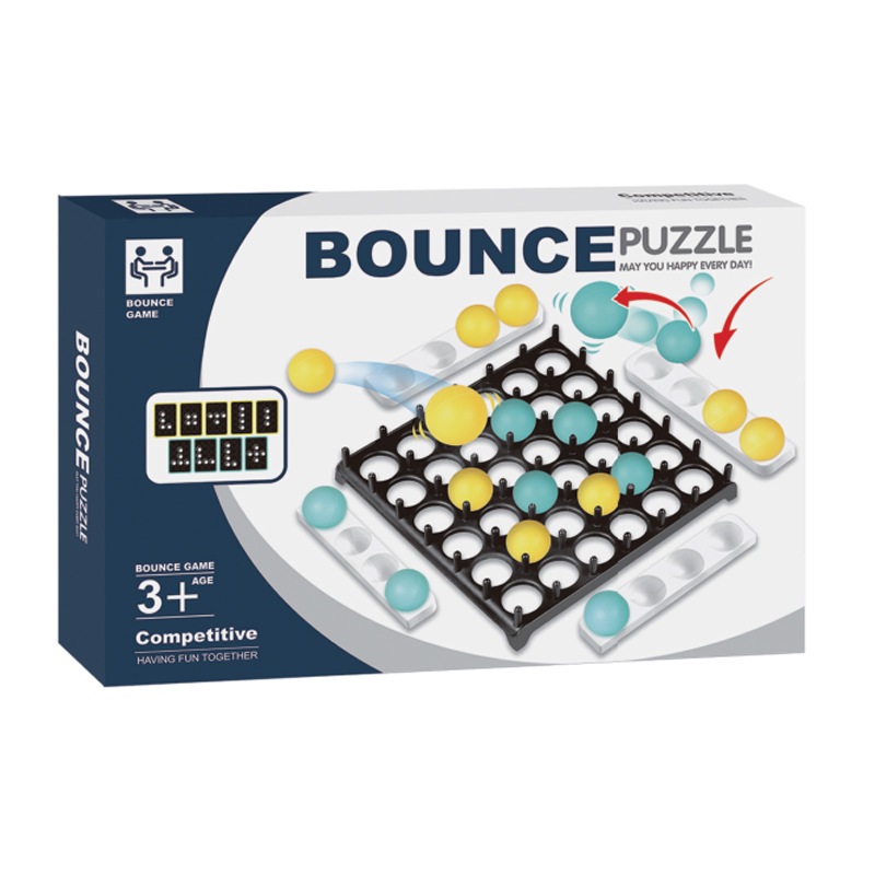Trò chơi ném bóng nảy theo thẻ Game bounce party boardgame trò chơi trên bàn tương tác vận động vui nhộn