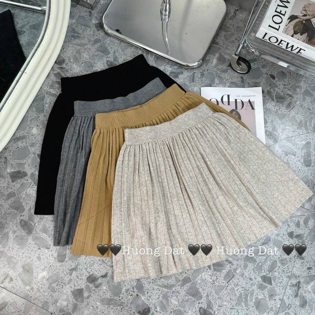 Chân váy len ngắn chất dày mềm