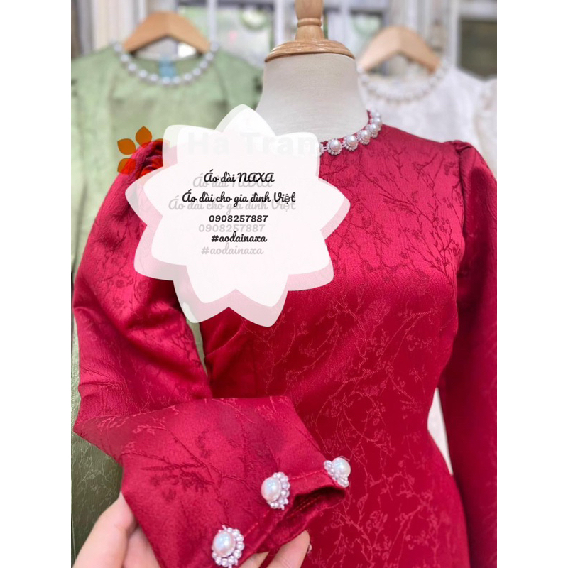 Áo dài Châu Sa- áo dài NAXA