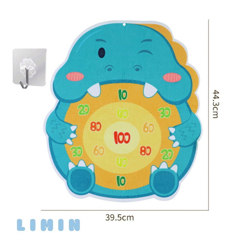 Combo Bắn Bóng Dính Kèm Súng Khung Long Memocshop Tặng Kèm 5 Bóng Ném Dính, Đồ Chơi Vận Động Thể Thao Cho Bé