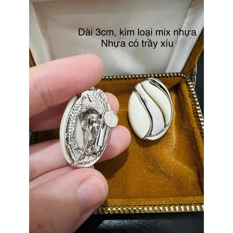 Bông tai vintage dạng kẹp