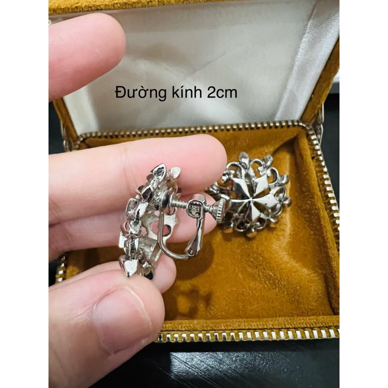 Bông tai vintage dạng kẹp