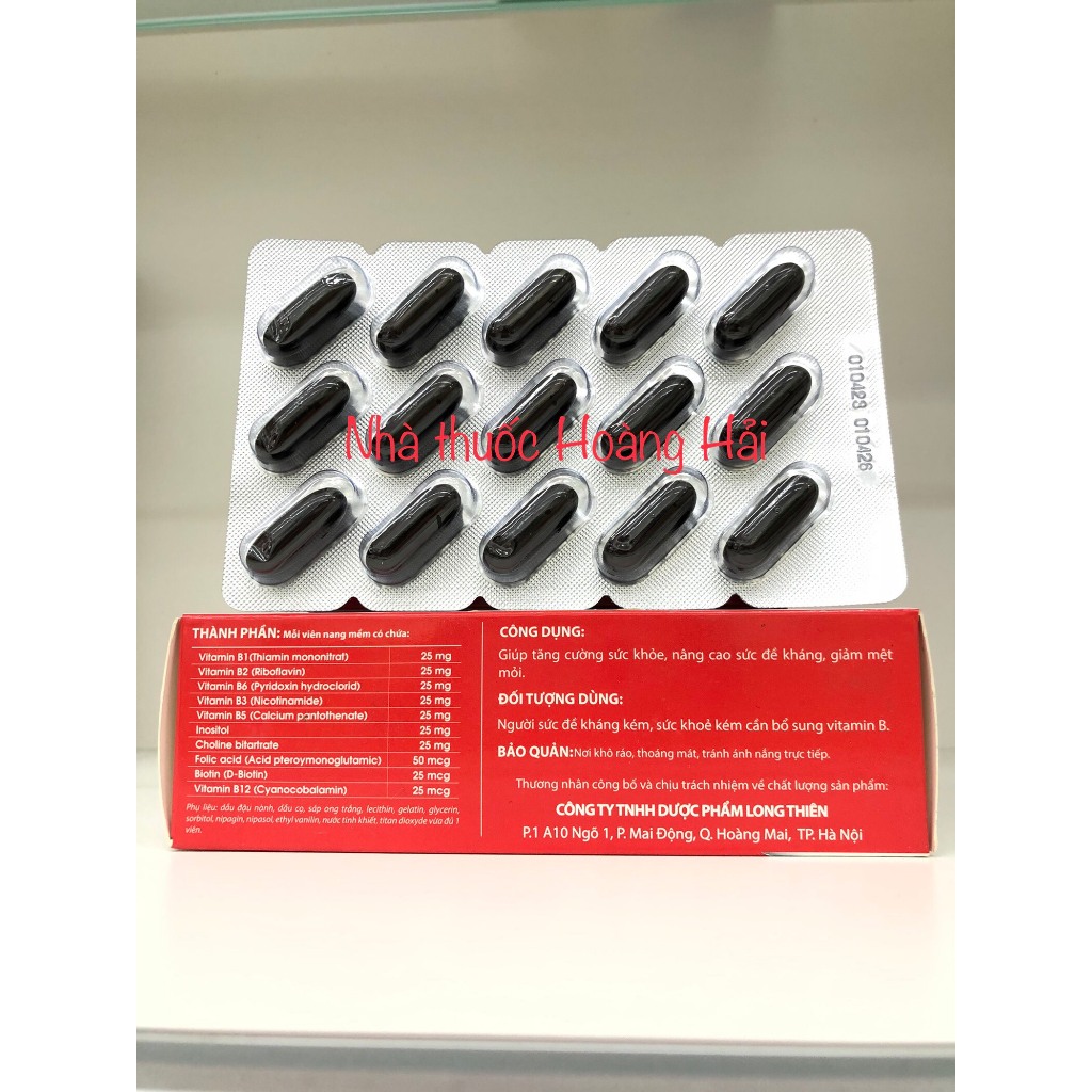 Viên Multi Vitamin B Btamin Hight Potental  - Tăng Cường Sức Khỏe, Nâng Cao Đề Kháng, Tê Bì Chân Tay.