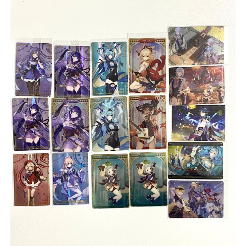 Card Official Genshin Impact