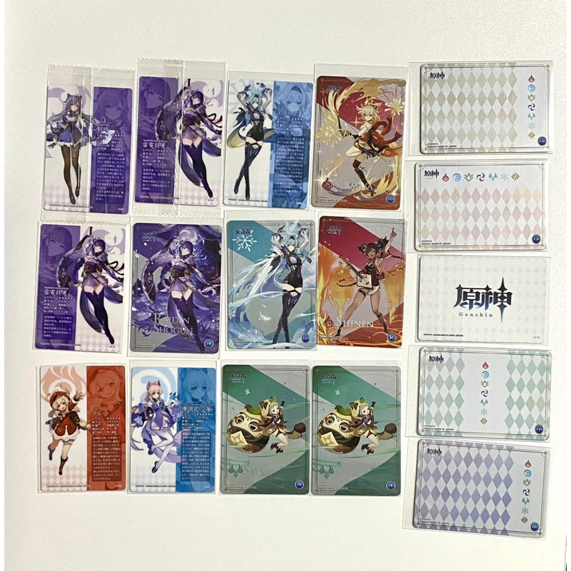 Card Official Genshin Impact