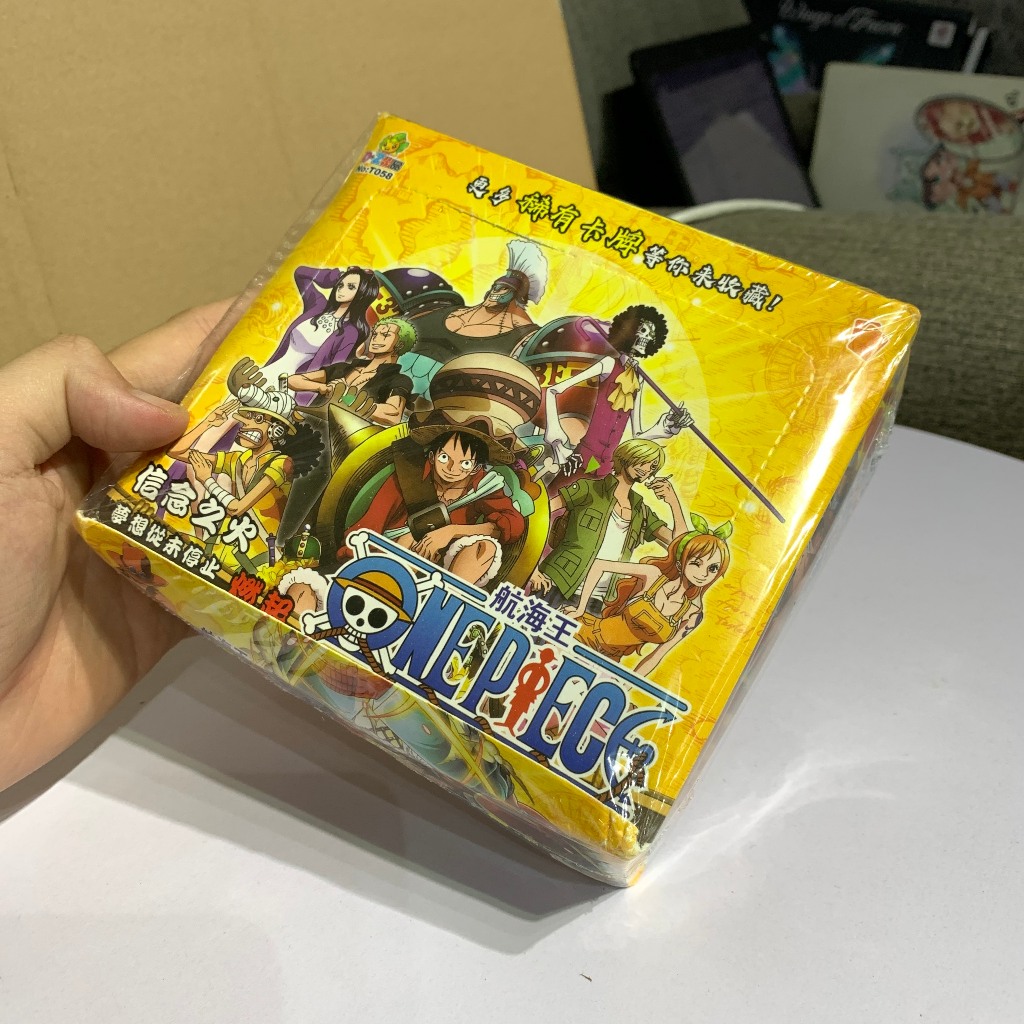 Hộp thẻ bài One Piece 20 pack - thẻ nhân phẩm - thẻ sưu tầm - quà tặng cho mọi người