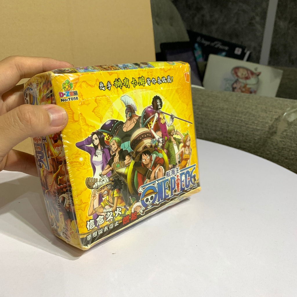 Hộp thẻ bài One Piece 20 pack - thẻ nhân phẩm - thẻ sưu tầm - quà tặng cho mọi người