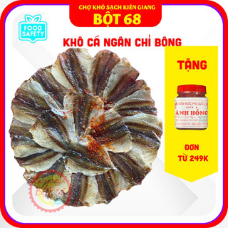 KHÔ CÁ CHỈ VÀNG BÔNG - KHÔ CÁ NGÂN CHỈ BÔNG ƯỚP VỊ VỪA ĂN