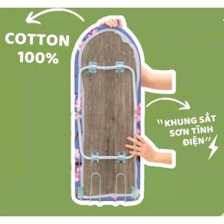 🌱[Kiểu ngồi] Bàn Để Ủi, Cầu Là Quần Áo Kiểu Ngồi 30x80cm Nguyễn Trường Thắng, Gấp gọn tiện lợi🌱