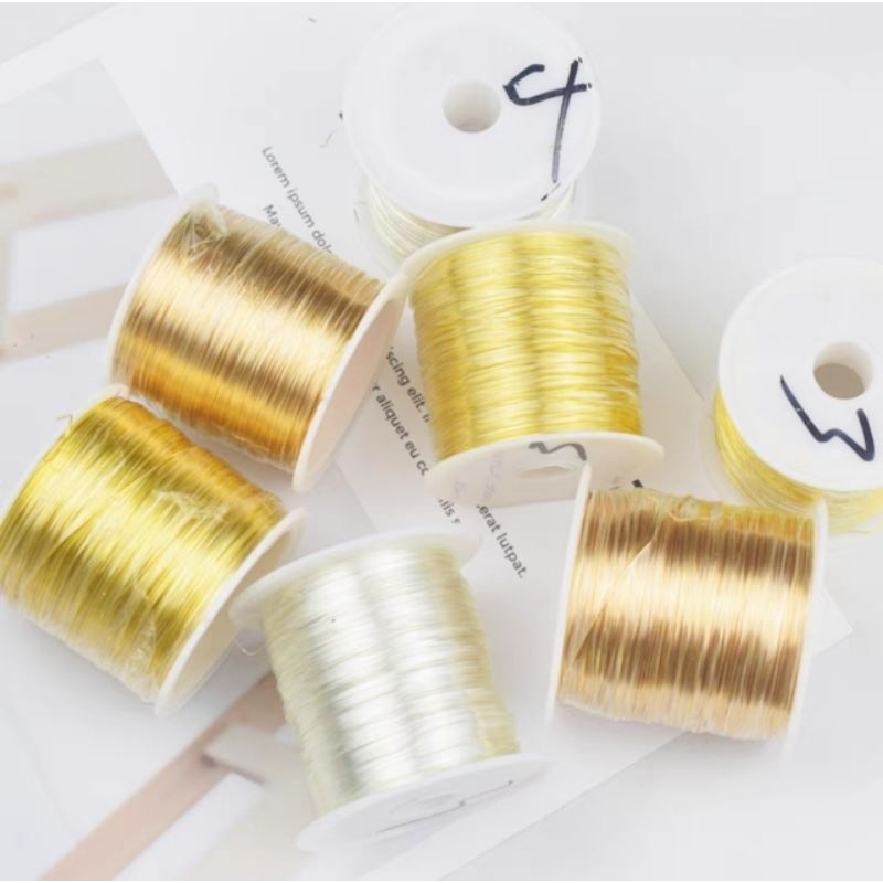 Cuộn 50/55m dây kim loại chống gỉ làm đồ thủ công