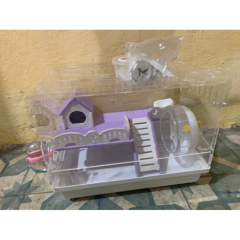 Chuồng hamster 2 tầng