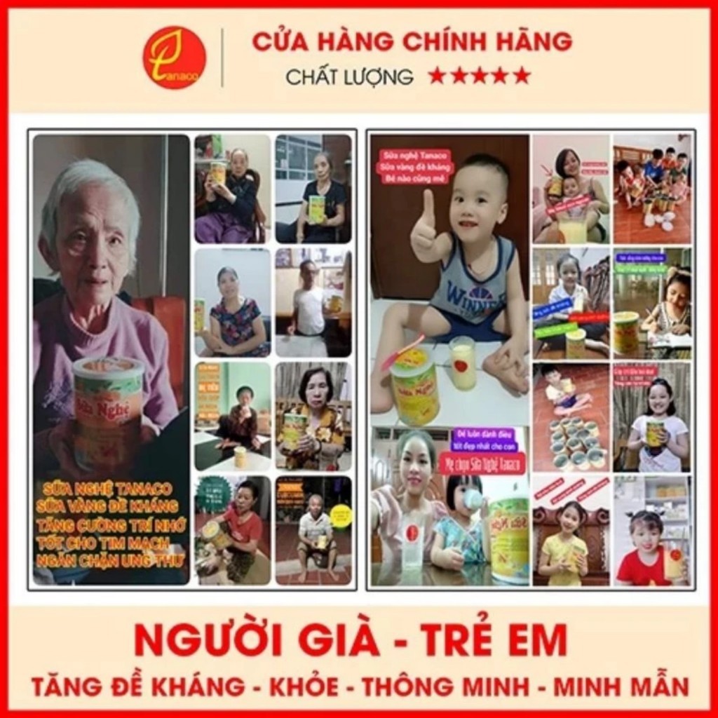 SỮA NGHỆ TANACO - sữa nghệ Nano hỗ trợ cho người bị đau dạ dày, tá tràng