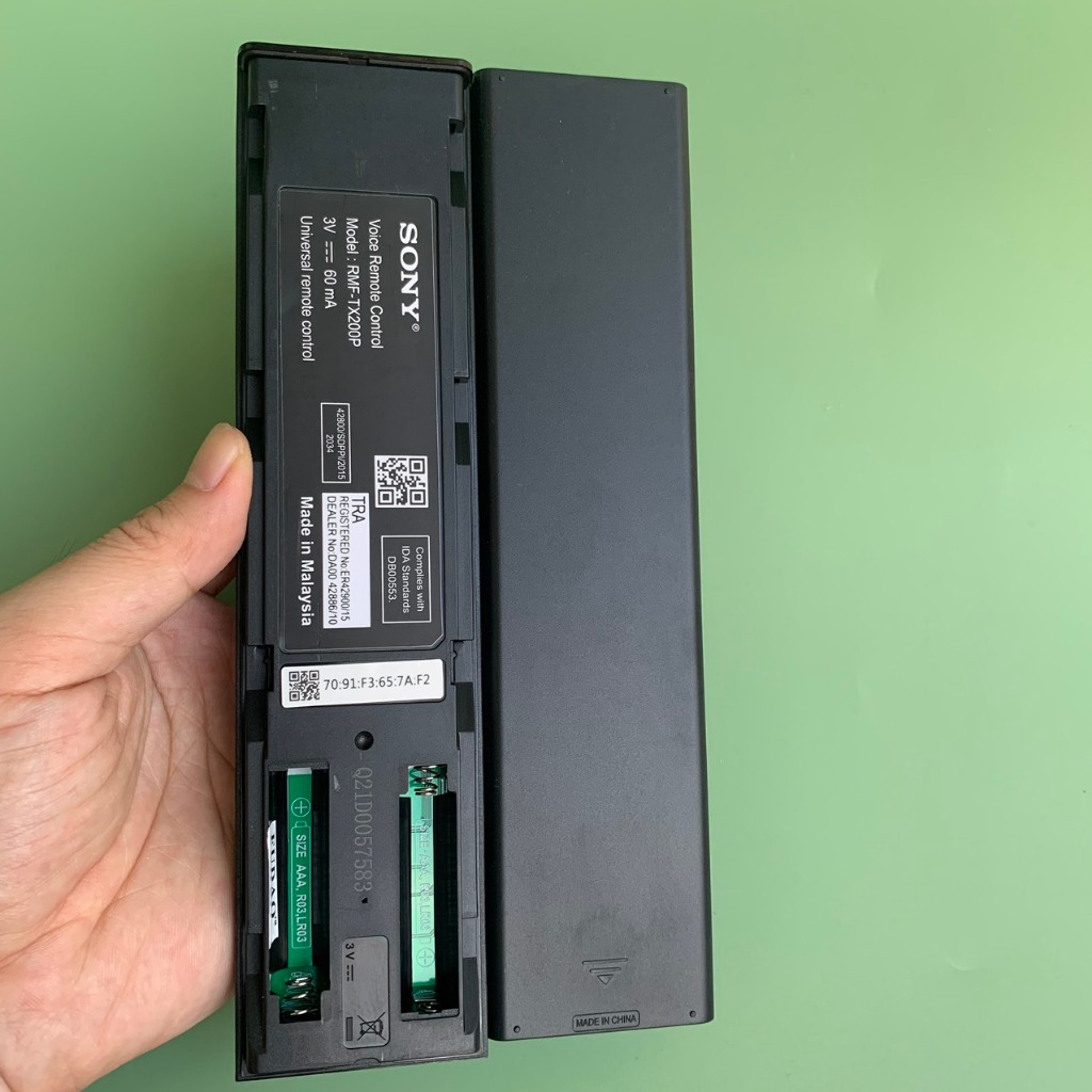 Điều khiển tivi Sony giọng giọng nói, remote sony tx200p voice - Hàng mới100%, BH đổi mới, mót bấm từ xa tv so ny