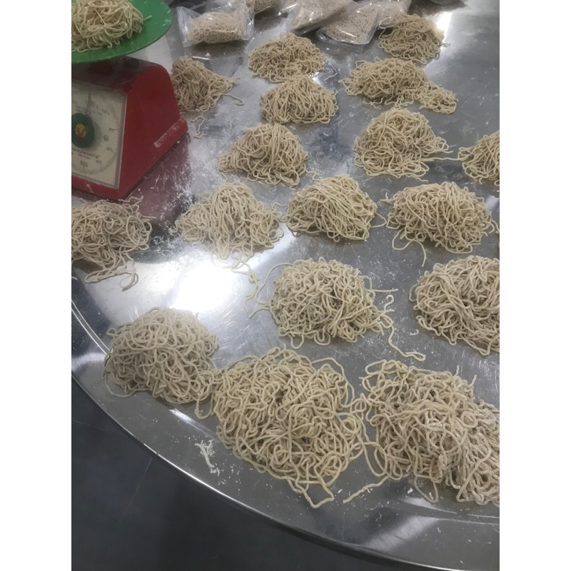 Mì Hoa tươi thượng hạng com bo 12 gói mì 90gr/gói. không hoá chất dầu mỡ.(mì ngon)