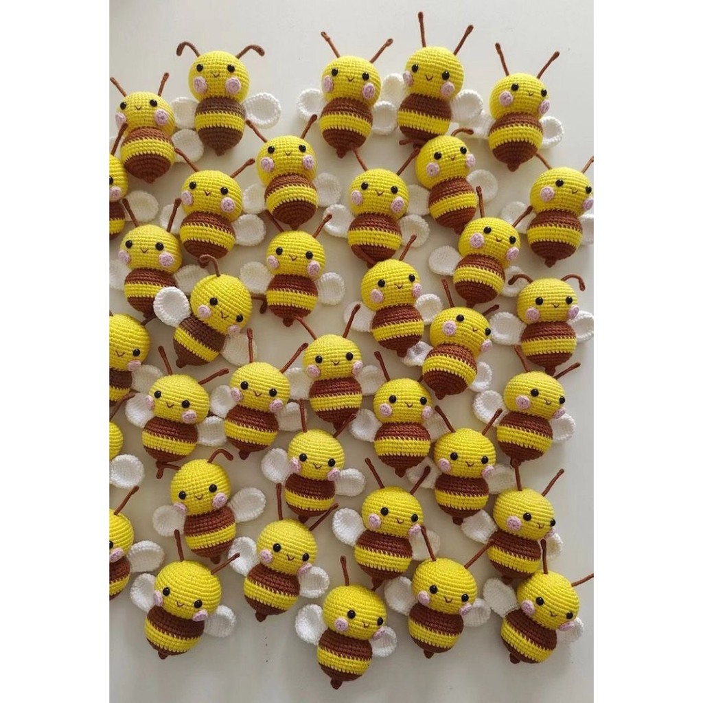 Móc Khóa Con Ong Vàng Đáng Yêu