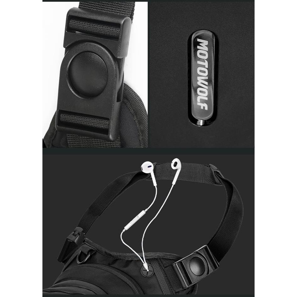 Túi Đeo Đùi Chống Nước Motowolf MDL 0718 - Motowolf Việt Nam Chính Hãng