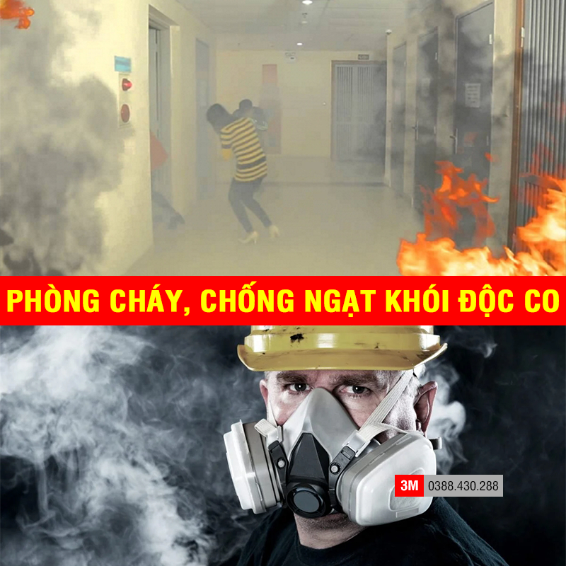 Mặt nạ phòng độc 3M 6200