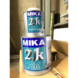 Dầu bóng 2k mika 2 thành phần , nhanh khô , màu đẹp chính hãng
